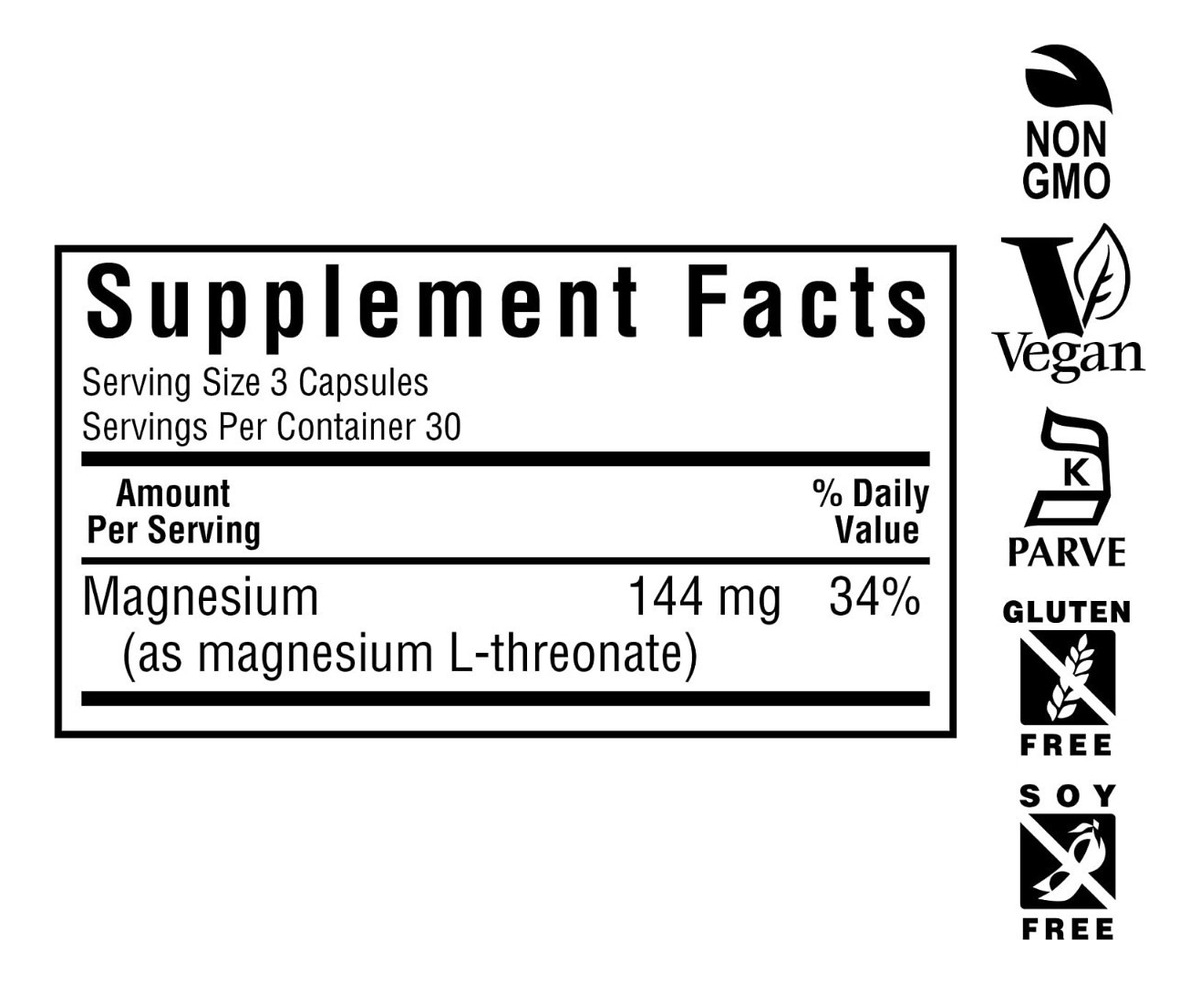 Salud y Equipamiento Médico - Treonato De Magnesio 144mg Blue 1