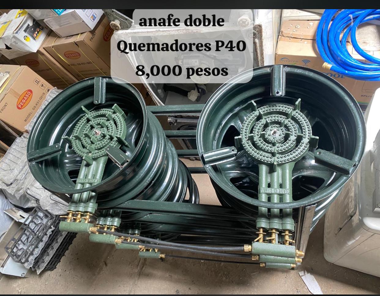 herramientas, jardines y exterior - anafe Doble p40 nuevo 8,000 0