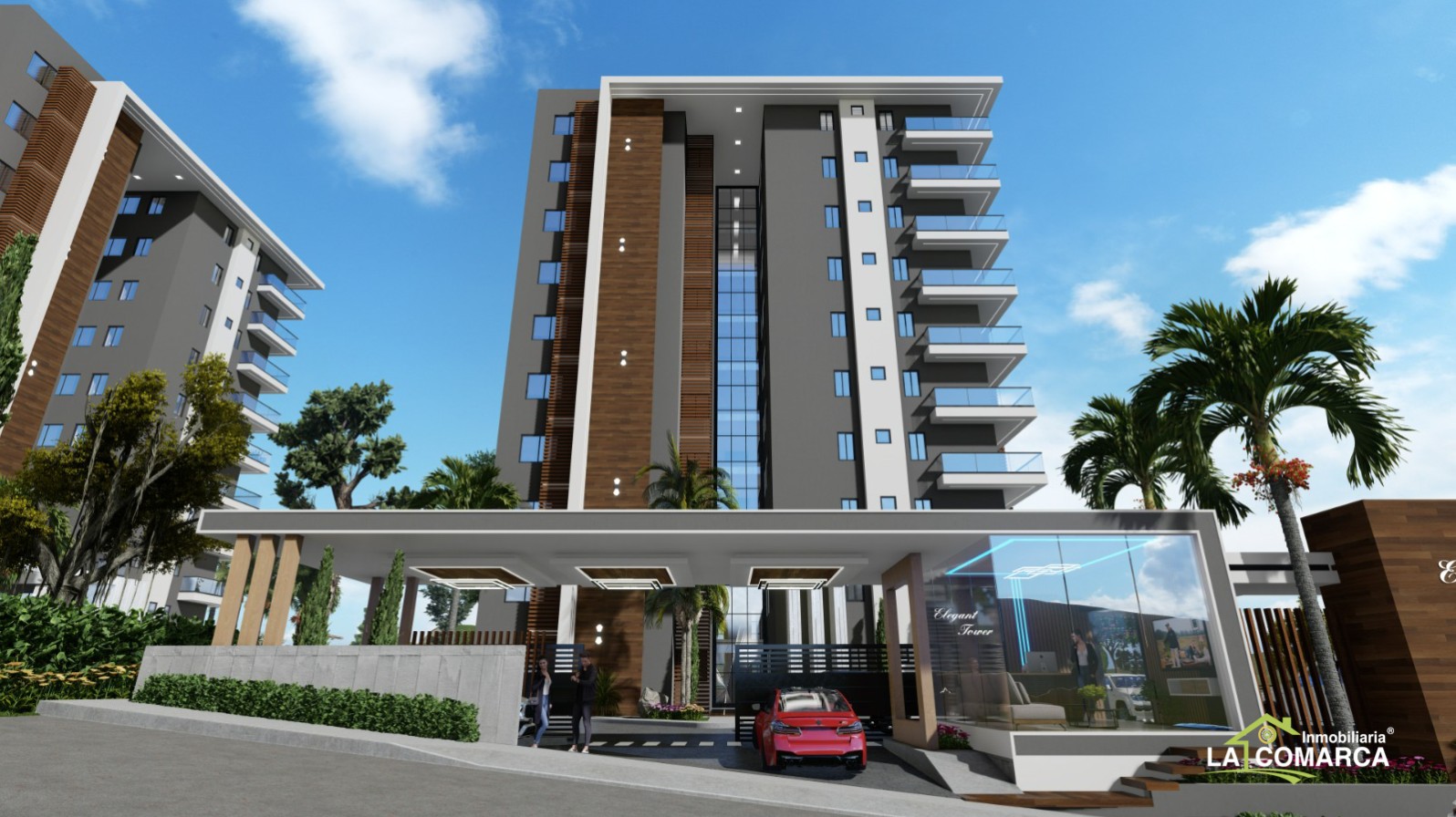 apartamentos - Torre de Apartamentos Av. Hispanoamericana Santiago  0