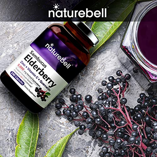 Salud y Equipamiento Médico - Sambucus Capsulas De Sauco, 5000 Mg Naturebell 1