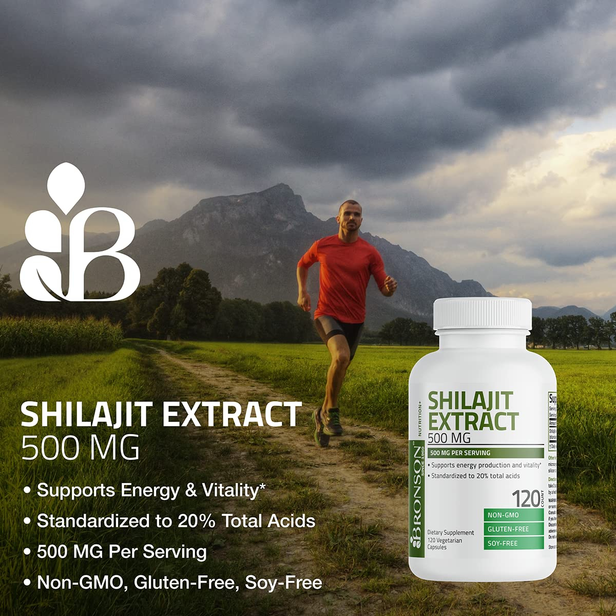 Salud y Equipamiento Médico - Extracto De Shilajit 500 Mg Energia Y Vitalidad 120 Capsulas 2
