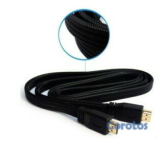 accesorios para electronica - Cable HDMI plano de 5 metros full HD 1080P 2