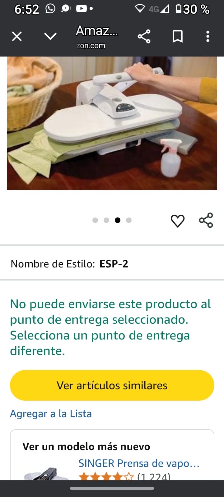 electrodomesticos - plancha a vapor  3