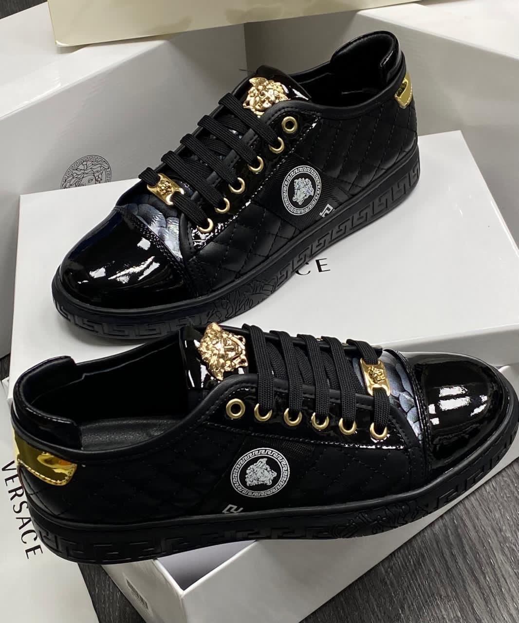 zapatos unisex - Tenis Sneaker Versace Last Minute Teni Sneakers Shoes Shoe 2025 💎