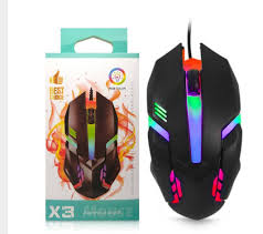 accesorios para electronica - Mouse Gaming USB X3 - Resistente, Preciso y con Es 1