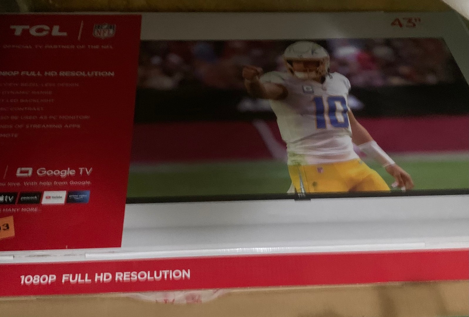 tv -  PANTALLA ROTA Televisor Plasma TCL para Piezas - 1080p Full Hd Resolution 1