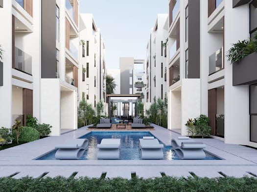 casas vacacionales y villas - Se vende apartamento en Vista Cana 7