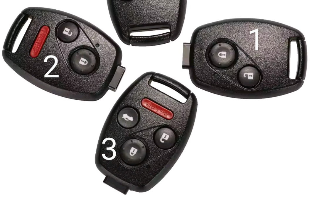 accesorios para vehiculos - Keis honda llave 
