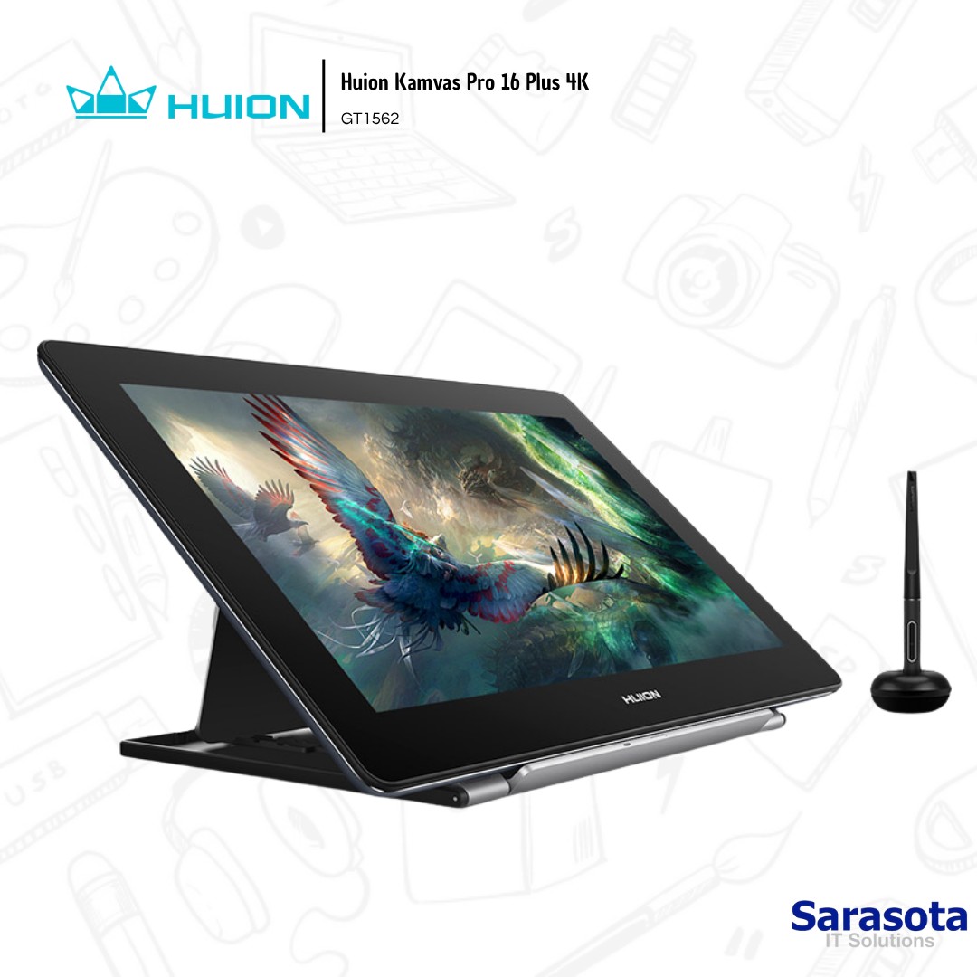 accesorios para electronica - Huion Kamvas Pro 16 Plus 4K Pen Display GT1562 1