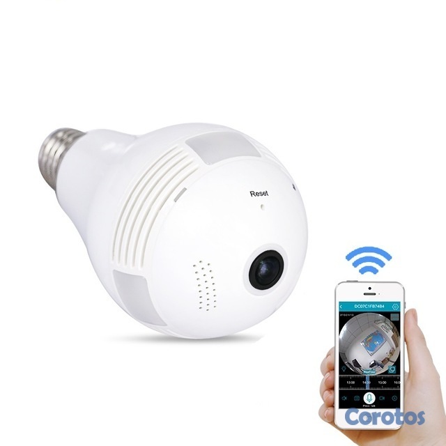 camaras y audio - CAMARA WIFI TIPO BOMBILLO V380
