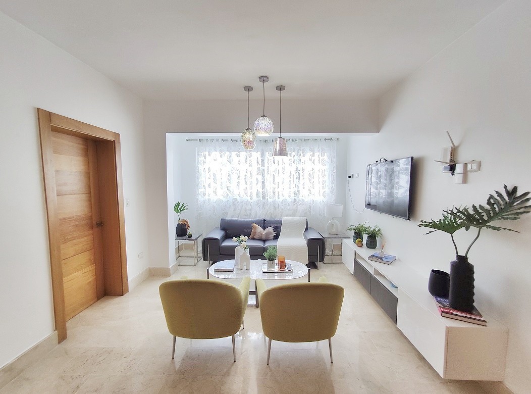 apartamentos - 8VO PISO AMUEBLADO 2 HABITACIONES CON PISCINA ZONA MONUMENTAL SANTIAGO  5