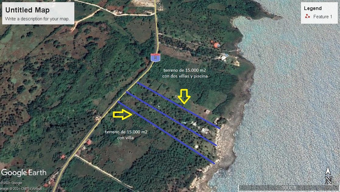solares y terrenos - Terreno - Ville Fronte Mare Talanguera El Frances Las Galeras 9