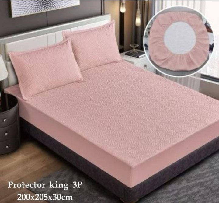 muebles y colchones - protector de cama 60 👍♥️
3 piezas  2