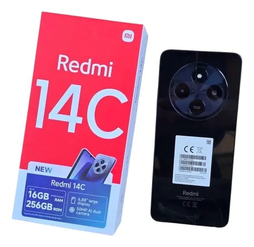 celulares y tabletas - Smartphone Xiaomi Redmi 14C 8GB RAM + 128GB  3
