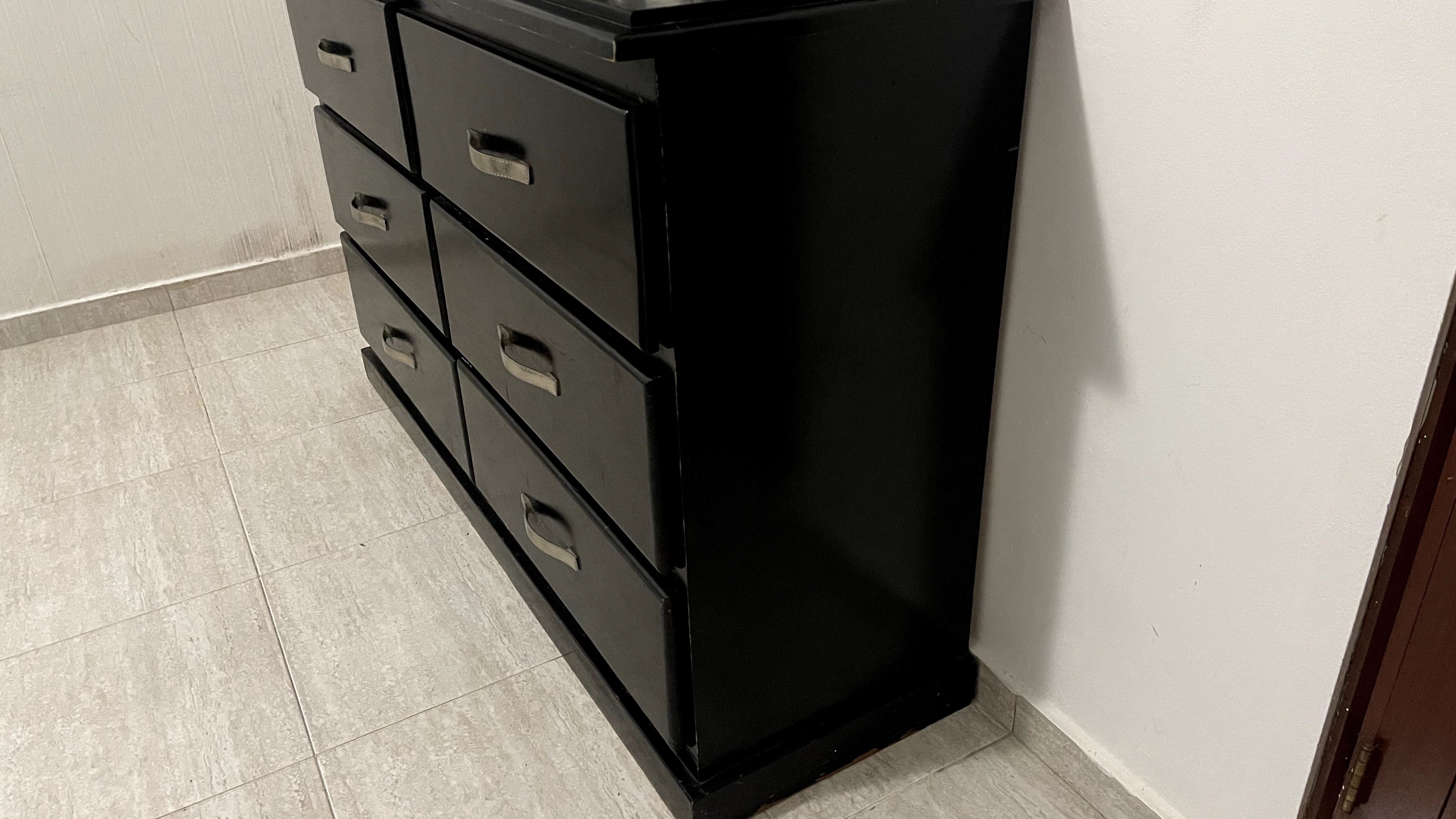 muebles y colchones - GAVETERO 6 Gavetas - ROBLE - Como nuevo 1
