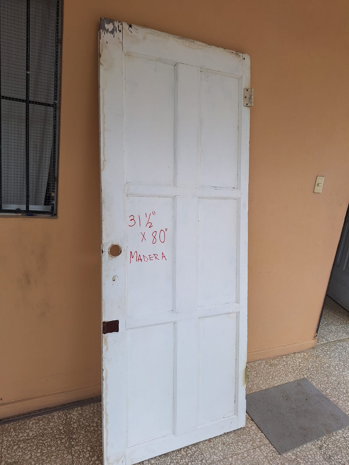 decoración y accesorios - Puerta de Madera