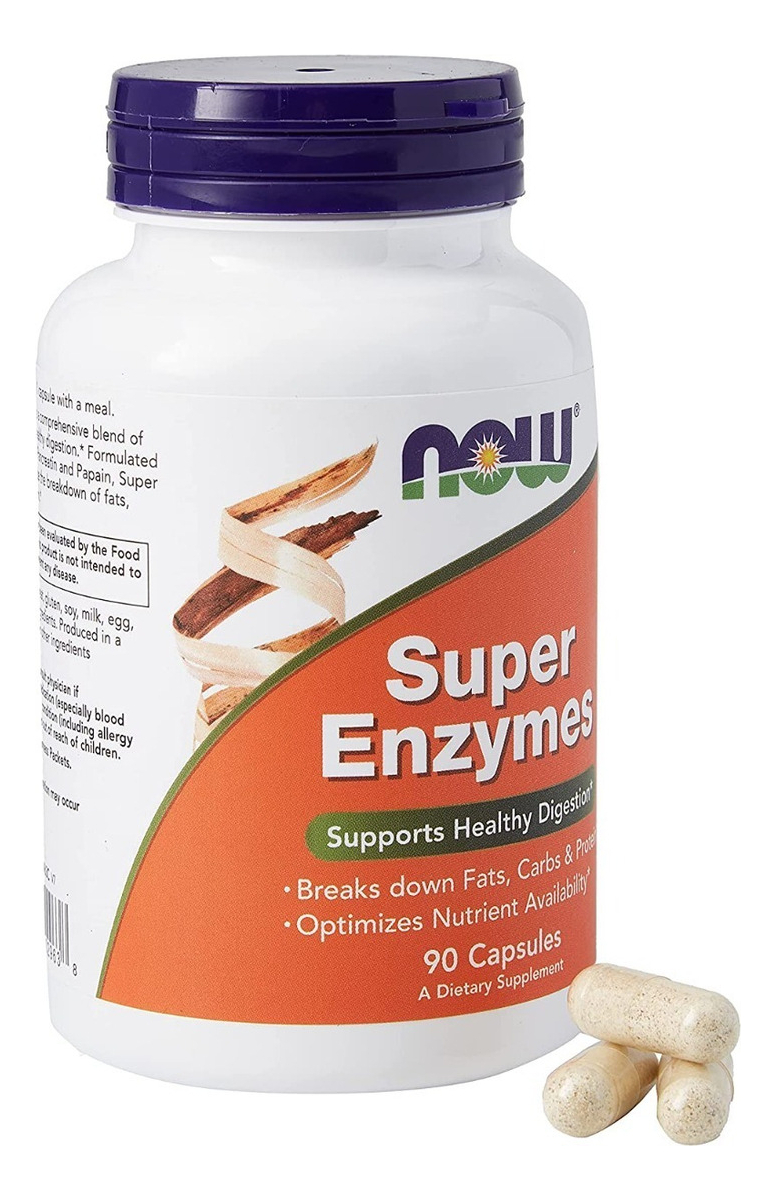 Salud y Equipamiento Médico - Enzimas Digestivas  Now Foods 0