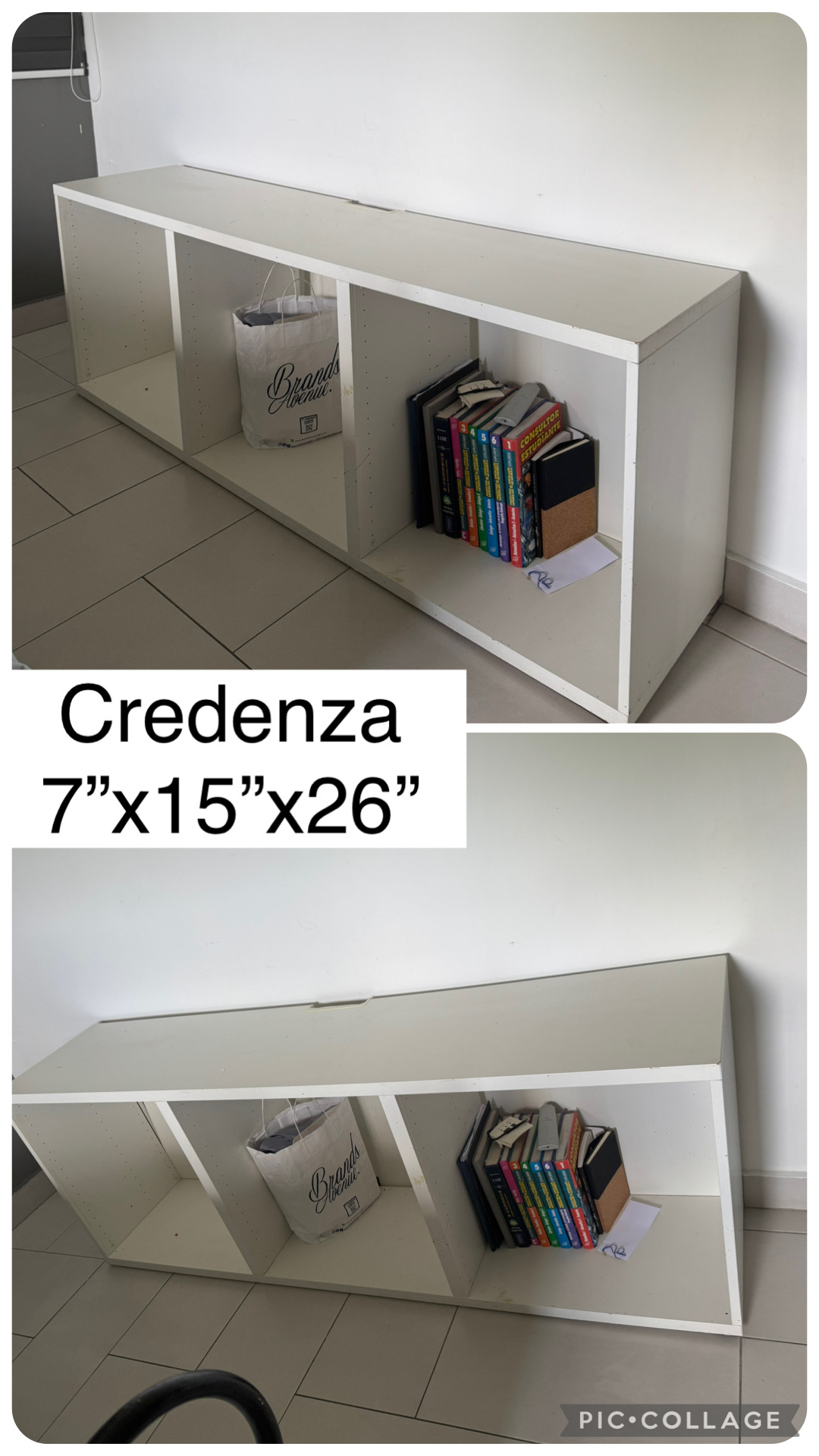 muebles y colchones - credenza a IKEA blanca  2