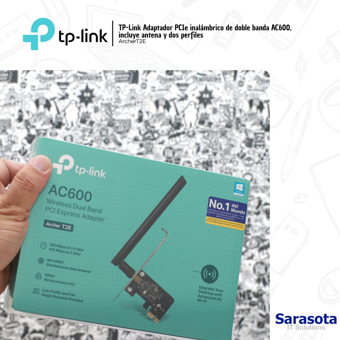 accesorios para electronica -  TP-Link Archer T2E Tarjeta de Red 5G