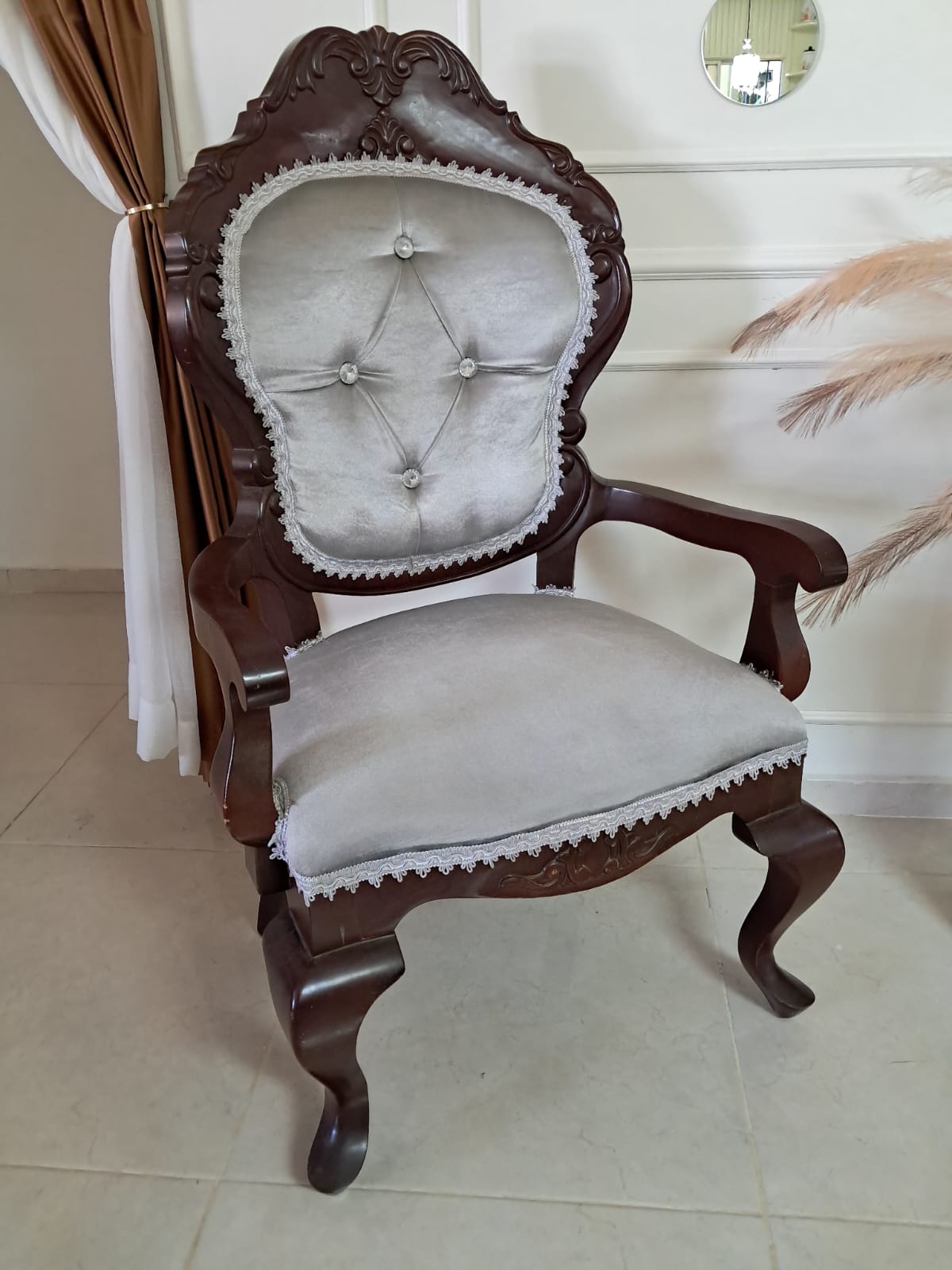 muebles y colchones - Dos butacas en caoba 0