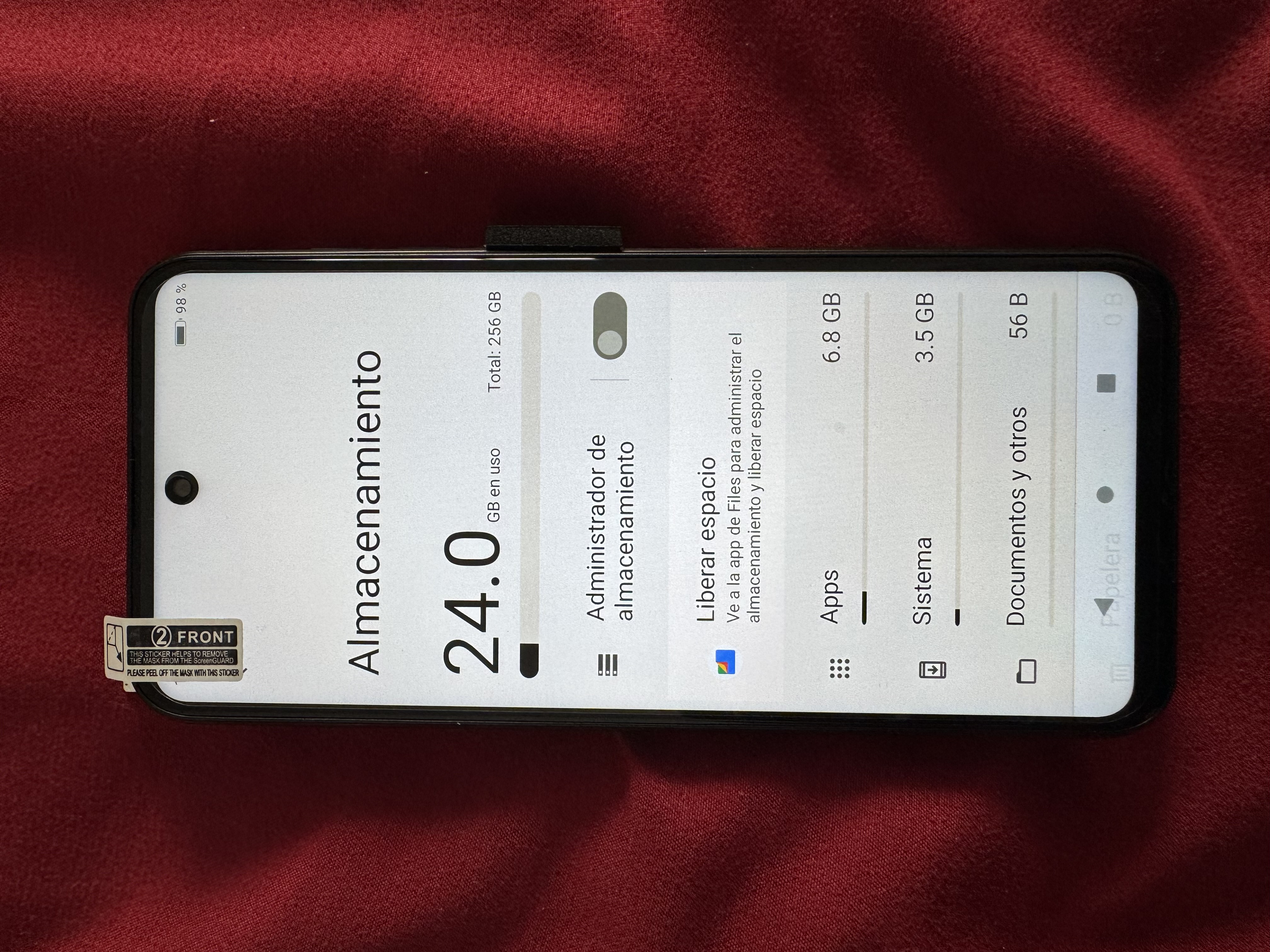 celulares y tabletas - Teléfono inteligente C37  5G, 8+256GB teléfon 3