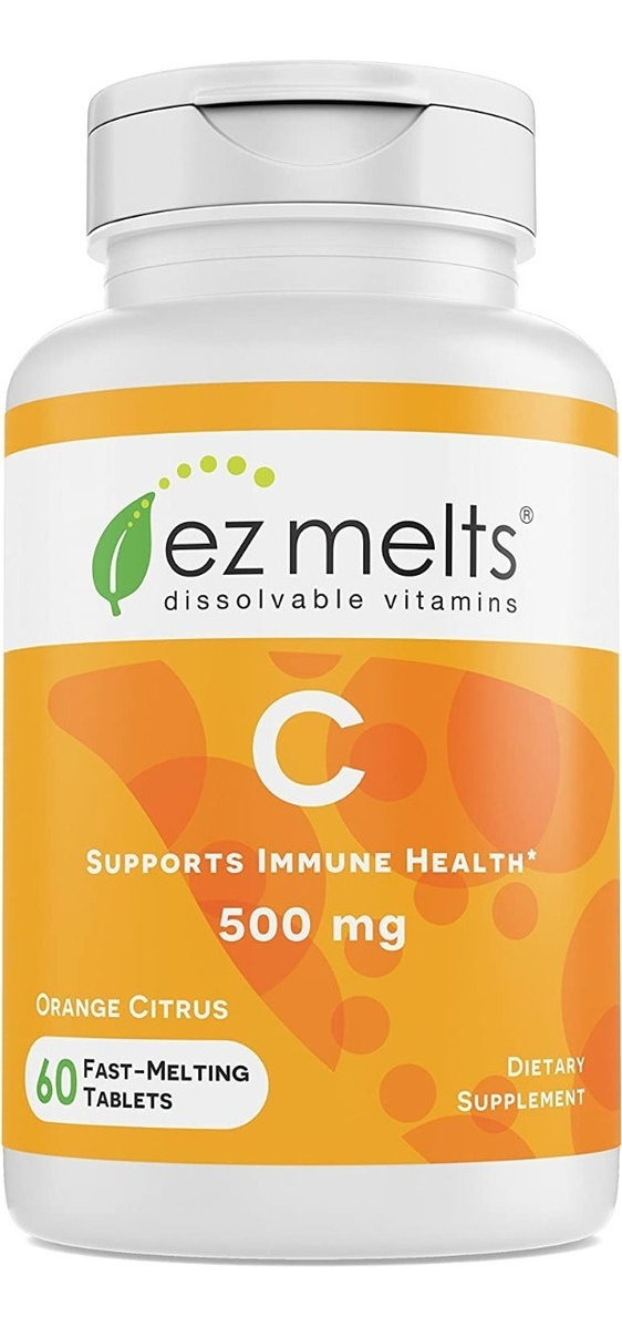 Salud y Equipamiento Médico - Vitamina C Ez Melts 500mg 60 tabletas 0