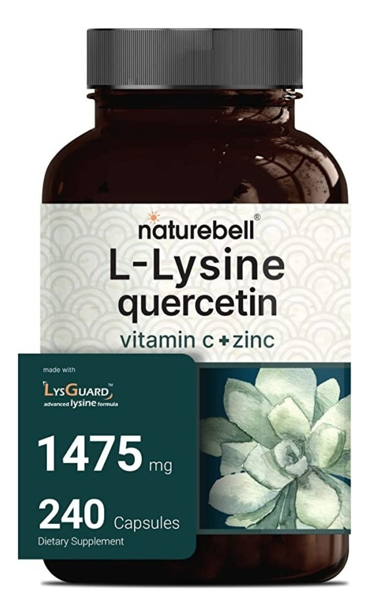 Salud y Equipamiento Médico - L-lisina 240capsulas - Naturebe