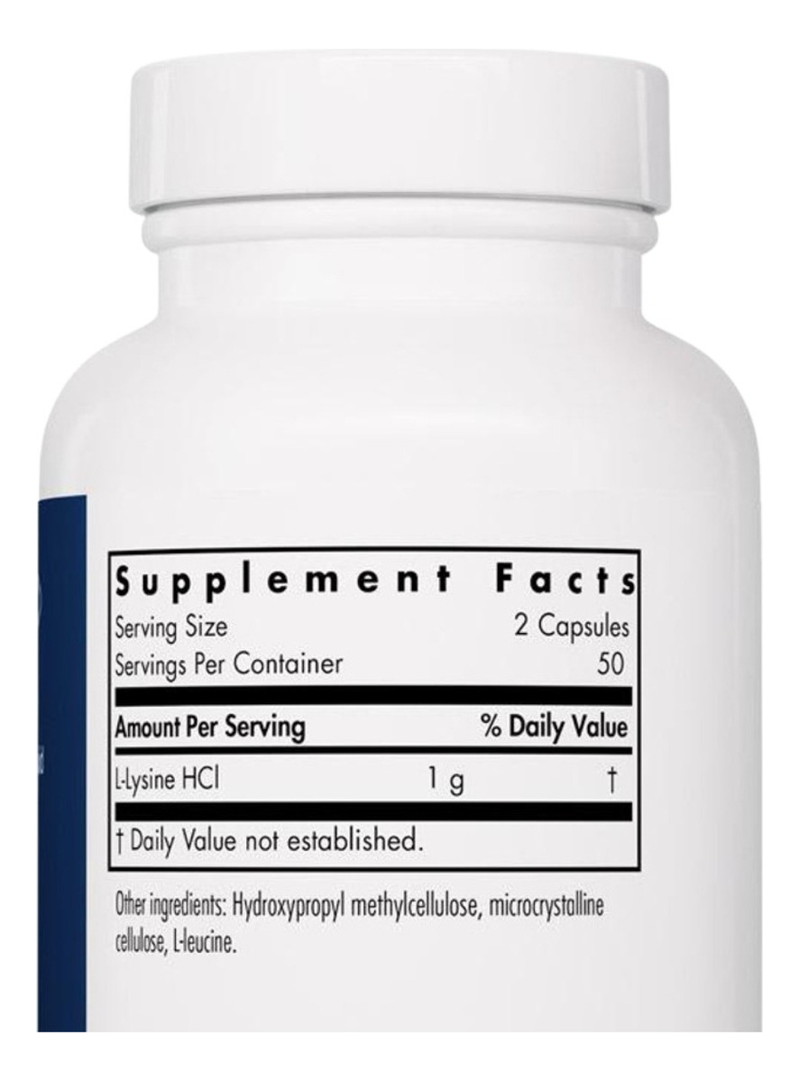 Salud y Equipamiento Médico - L-lisina 500 Mg 100 Capsulas 1