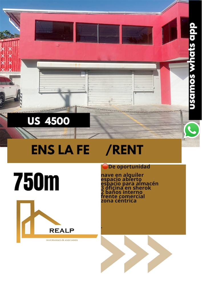 oficinas y locales comerciales - Nave en ensanche la Fe  0