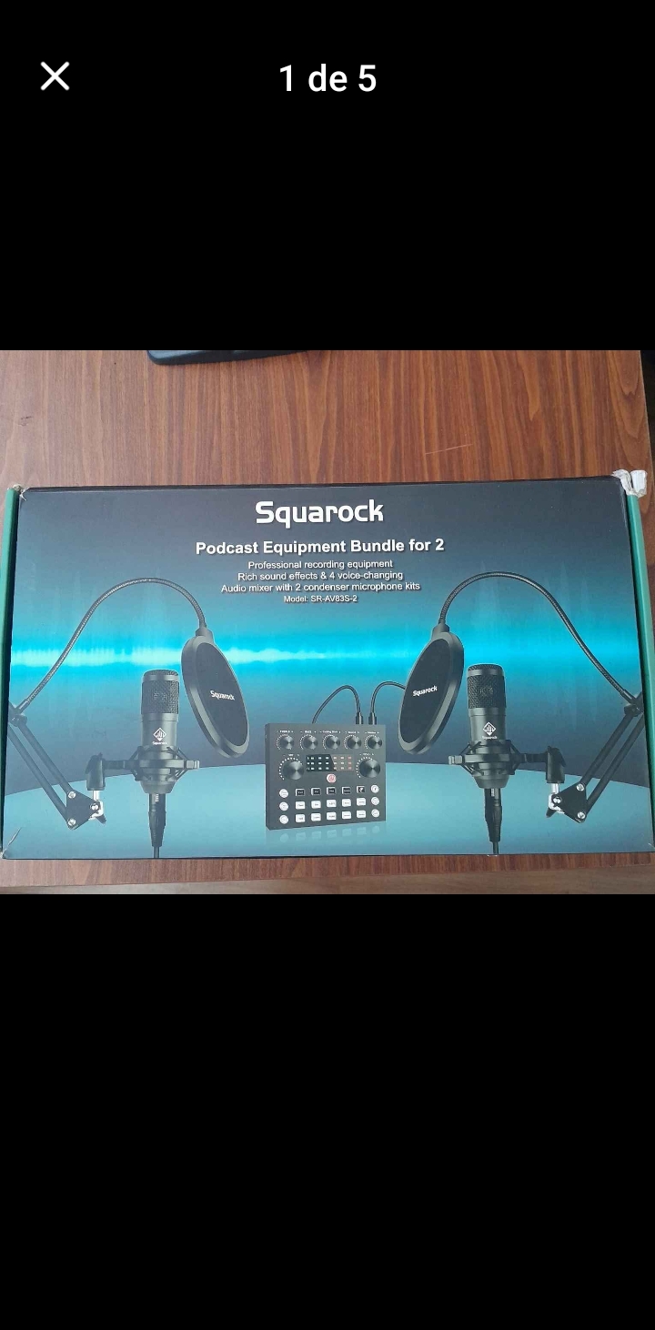 camaras y audio - PODCAST EQUIPMENT BUNDLE FOR 2 1