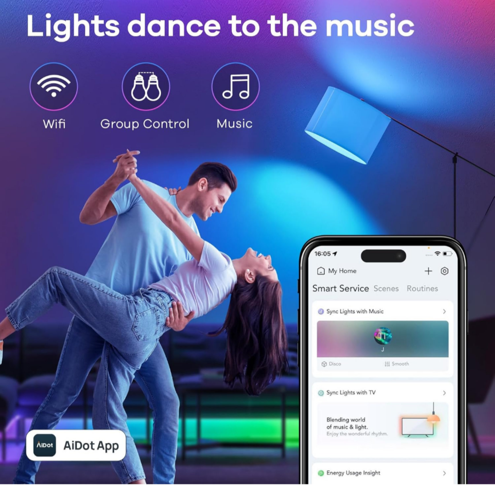 decoración y accesorios - 🌈💡 ¡Ilumina tu hogar con estilo y tecnología! 🔊✨
 6