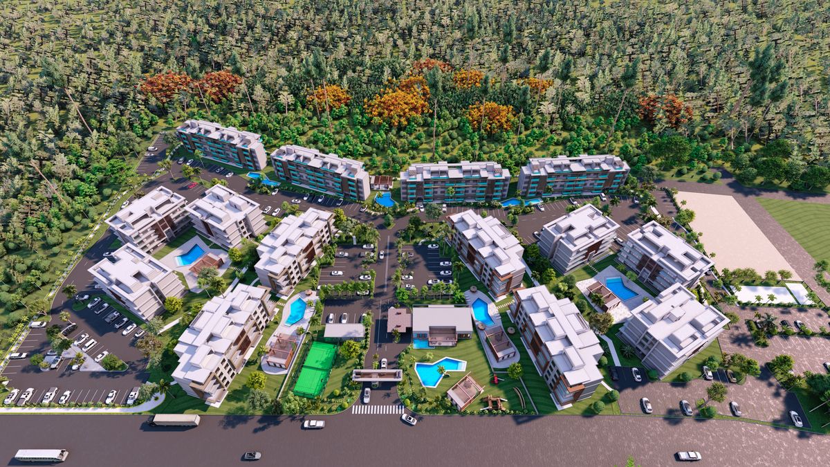apartamentos - Venta Apartamento en Downtown, Punta Cana. 1