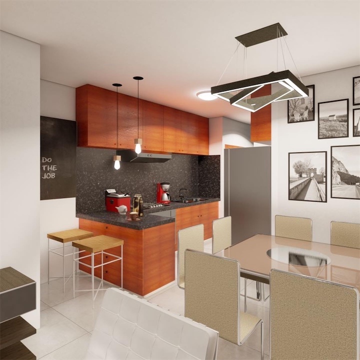 apartamentos - Apartamento en construcción de venta en santiago