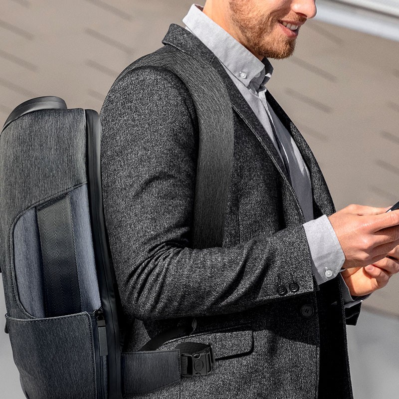 computadoras y laptops - BULTO DE NOTEBOOK KLIPX KRUISER 15.6" TIPO MOCHILA, ANTI ROBO, PUERTO DE CARGA  1