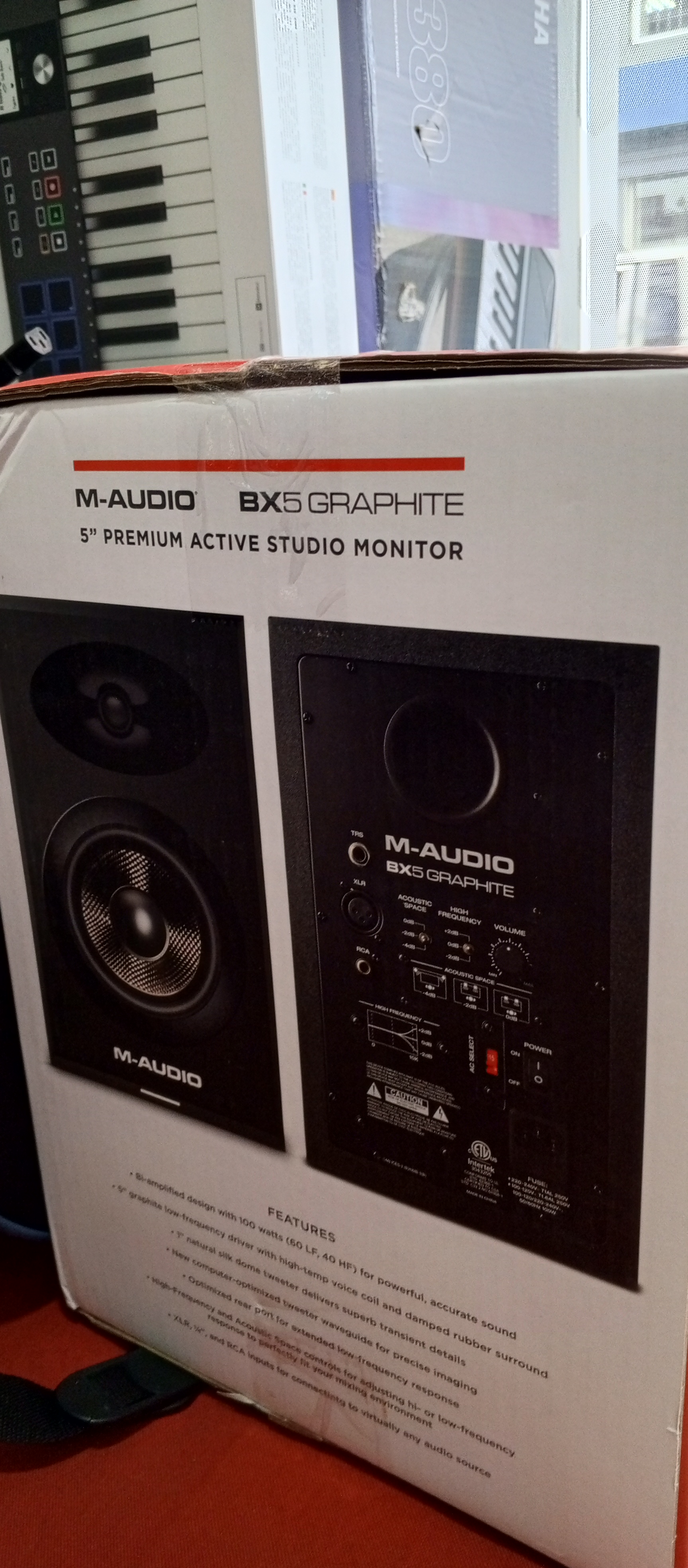 instrumentos musicales - Monitores para estudio de Grabación  1