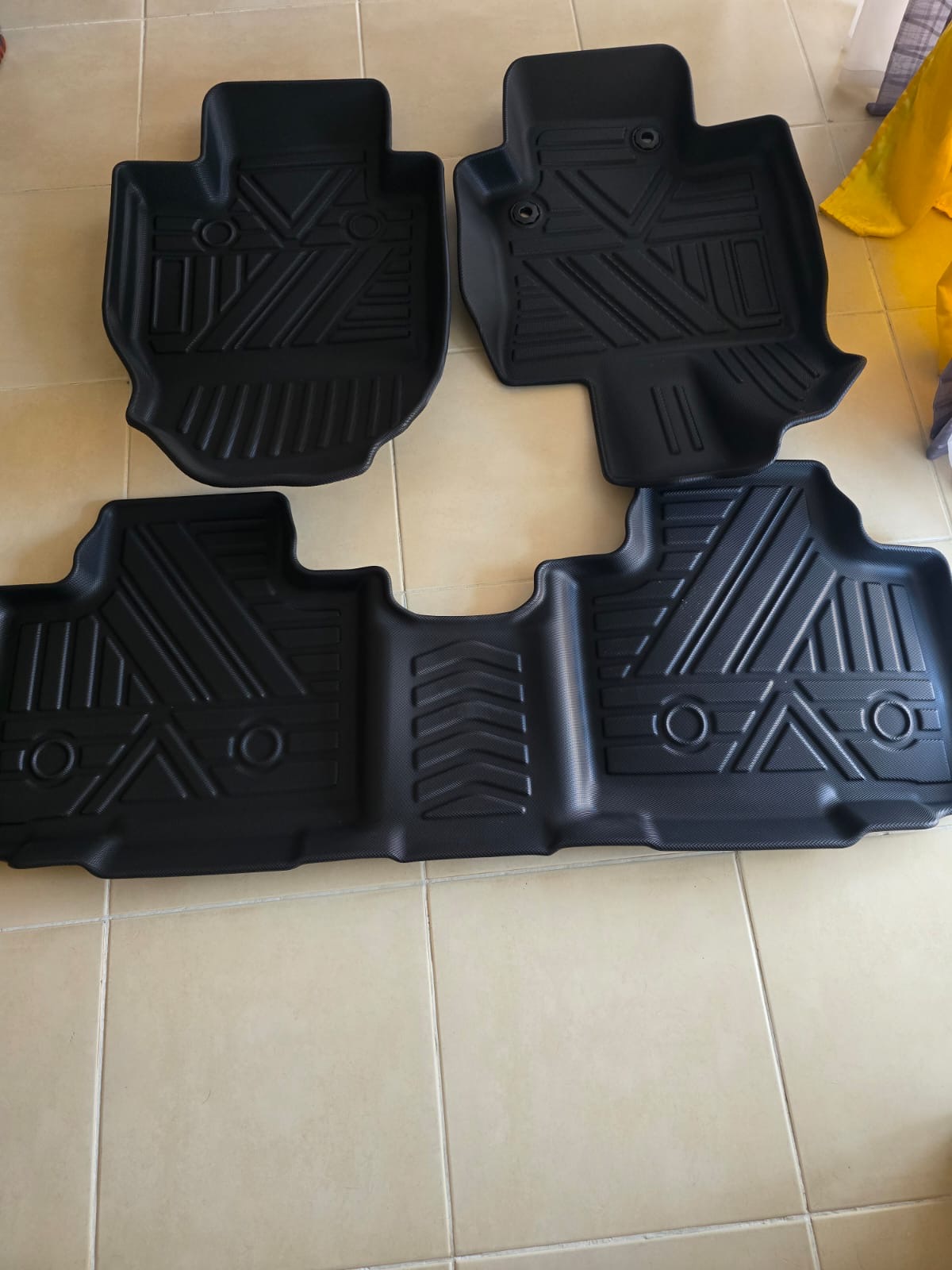 accesorios para vehiculos - Alfombras Tipo Bandeja para Toyota Highlander 2