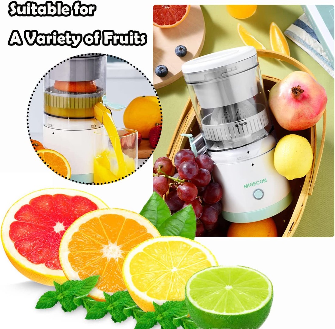 electrodomesticos - Exprimidor de cítricos eléctrico de jugo naranja potente motor extractor china 3