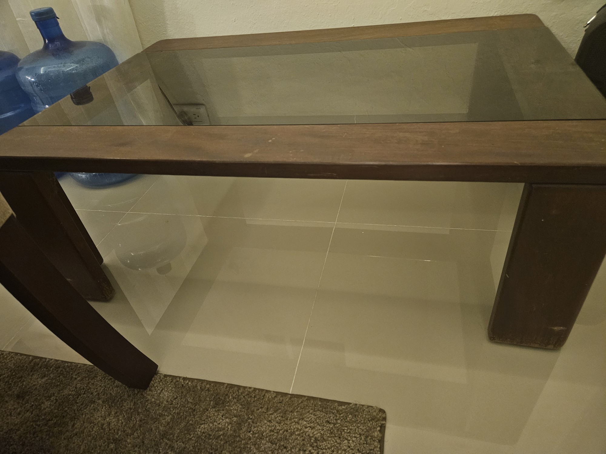 muebles y colchones - Mesa de caoba centenaria 0