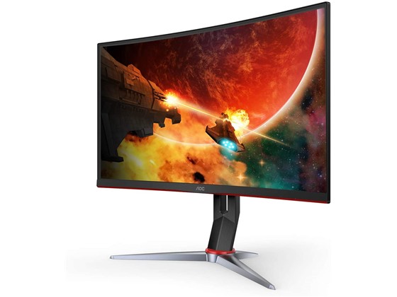 computadoras y laptops - MONITOR AOC 32 pulgadas  GAMING CURVO 1500R VA, FHD 1920X1080, 165 HZ LED,, HDMI 2
