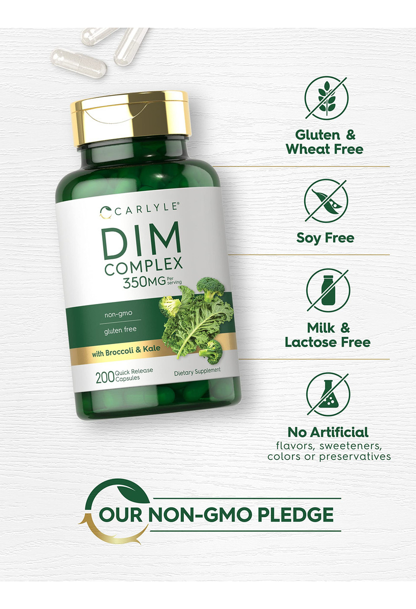 Salud y Equipamiento Médico - Suplemento Dim | 350mg | Carlyle 4