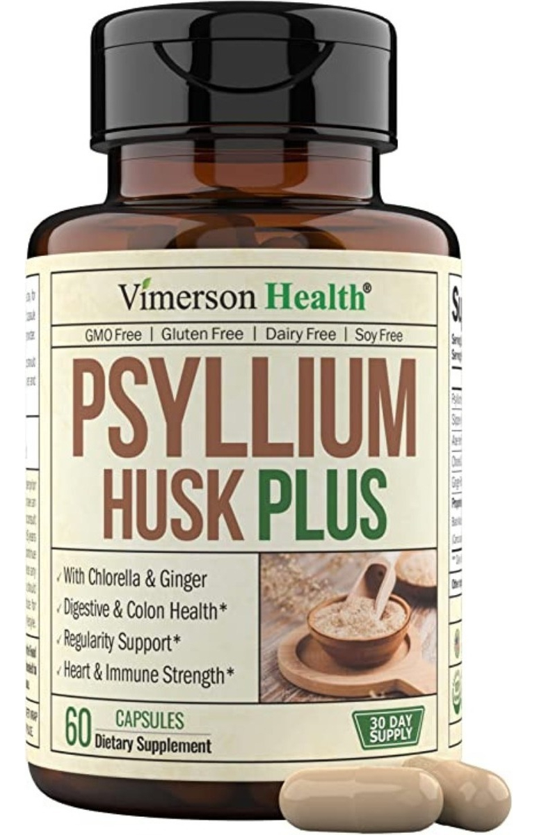 Salud y Equipamiento Médico - Psyllium Polvo 60 Cápsulas 0