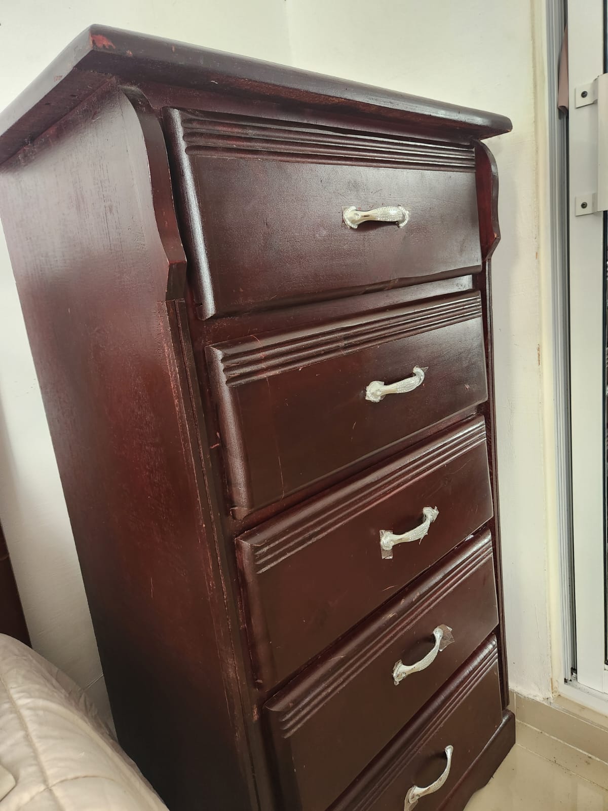 muebles y colchones - Set de biuro, mesita de noche , cuadro y mini escritorio 4