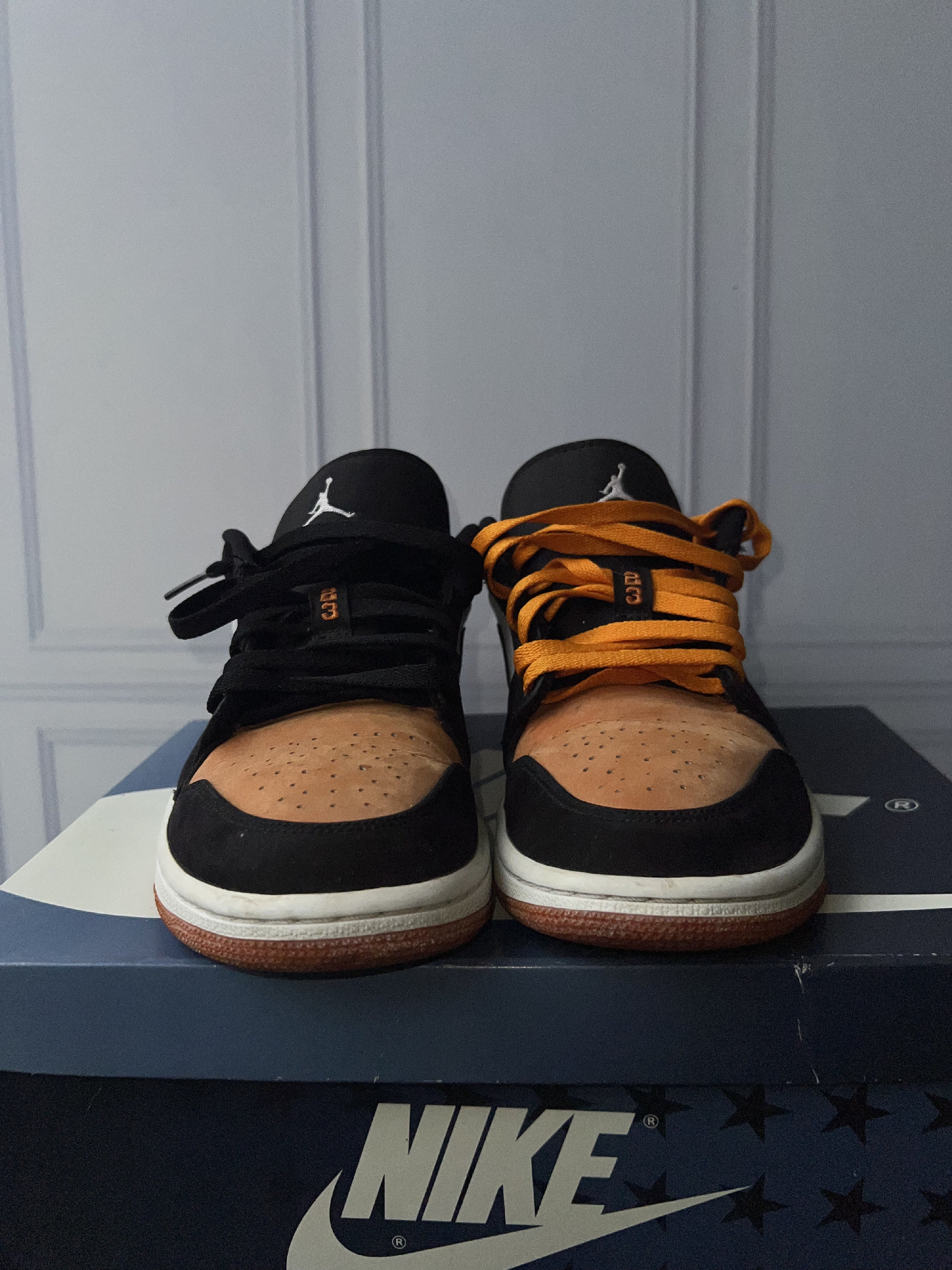 zapatos para hombre - JORDAN 1LOW SHARTTERED BACKBOARD SIZE 8  1