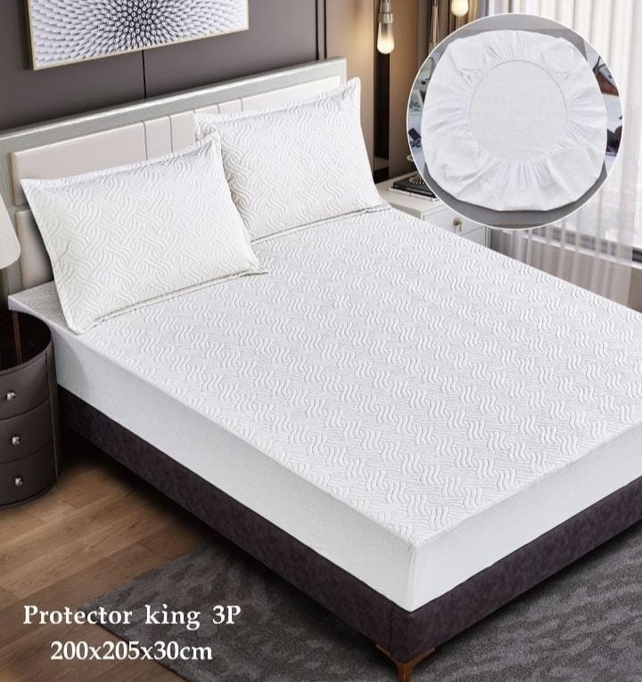 muebles y colchones - protector de cama 60 👍♥️
3 piezas  4
