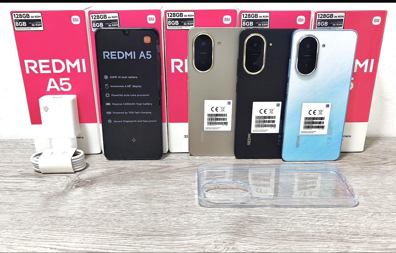 celulares y tabletas - REDMI A5 2025 DE 64GB NUEVO DE CAJA #desbloqueado