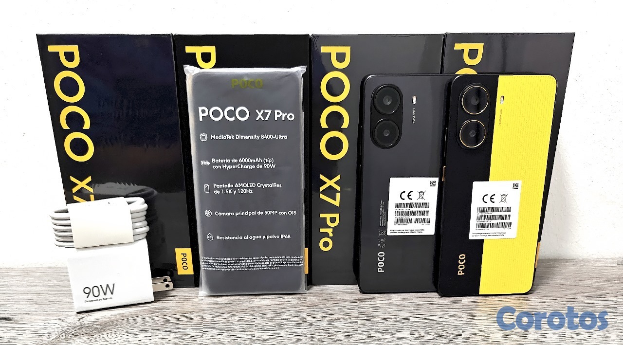 celulares y tabletas - REDMI POCO X7 PRO 5G 256GB,12GB RAM NUEVO DE CAJA