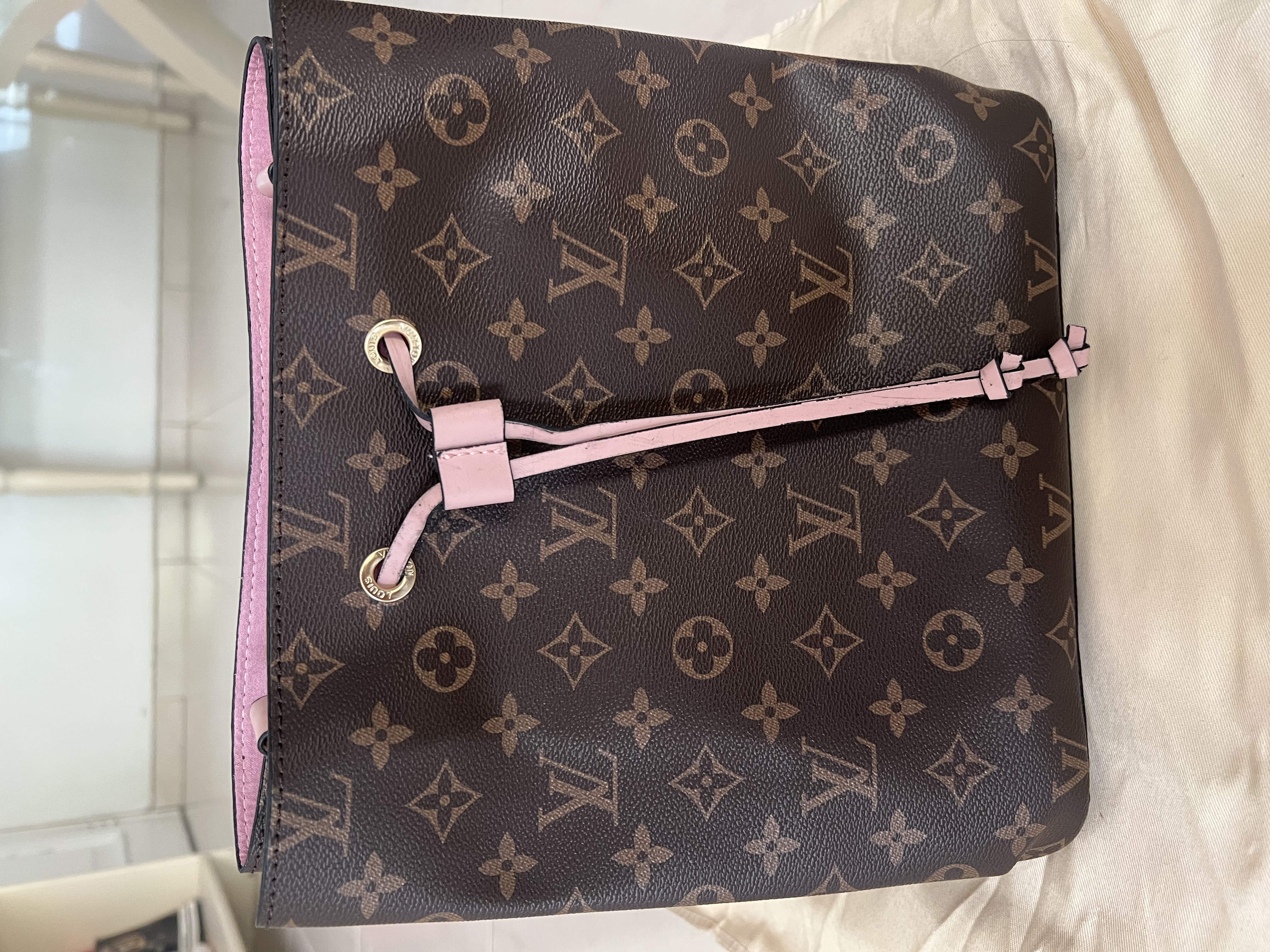 carteras y maletas - Bolso Louis Vuitton NeoNoe rosa  2