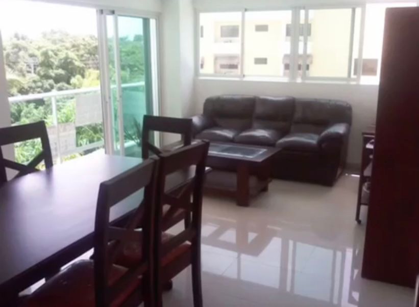 apartamentos - Alquiler Apartamento de 2 Habitaciones, Gazcue