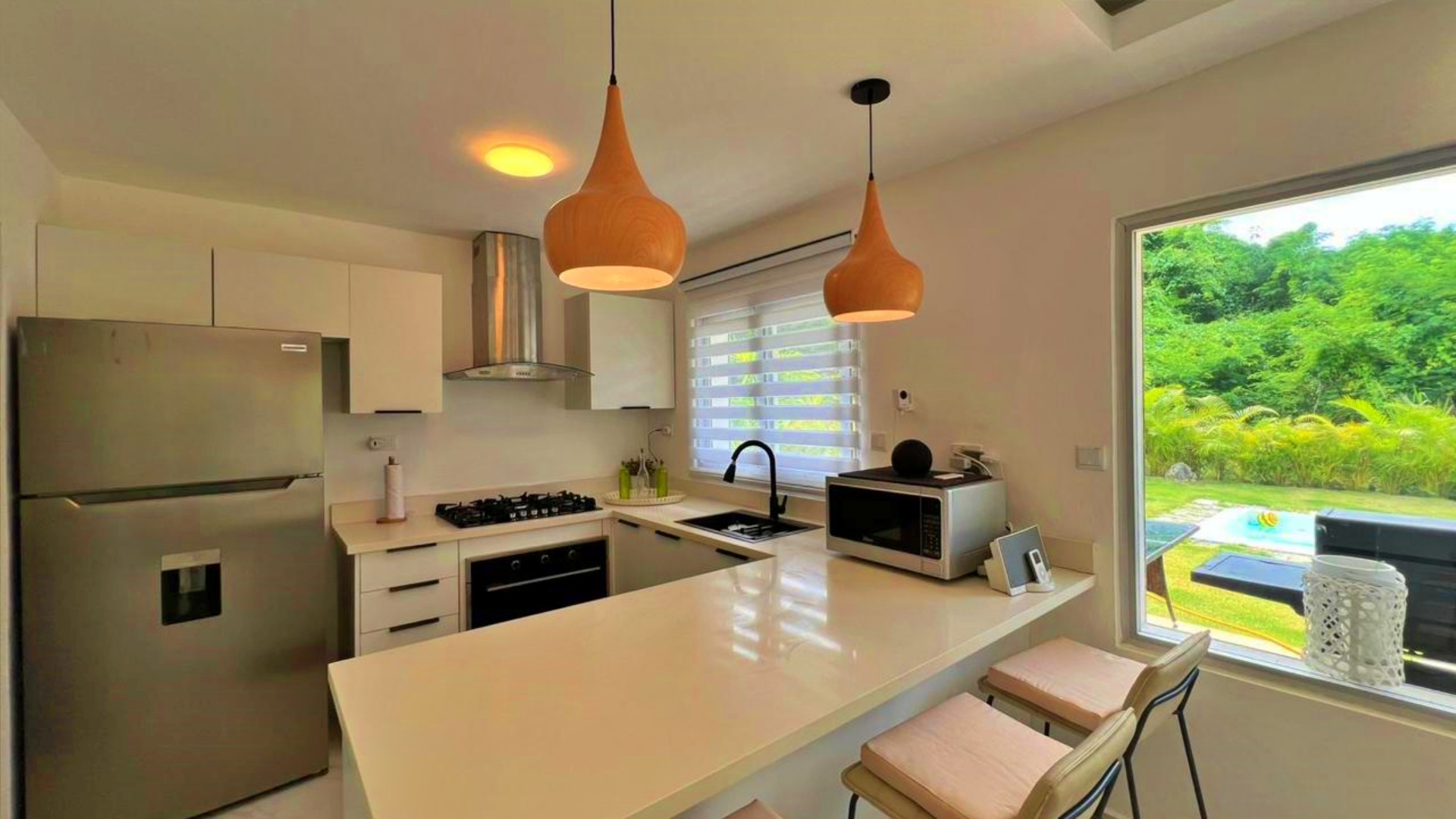 casas vacacionales y villas - Playa Nueva Romana-Oportunidad Apto 2 habitaciones 4