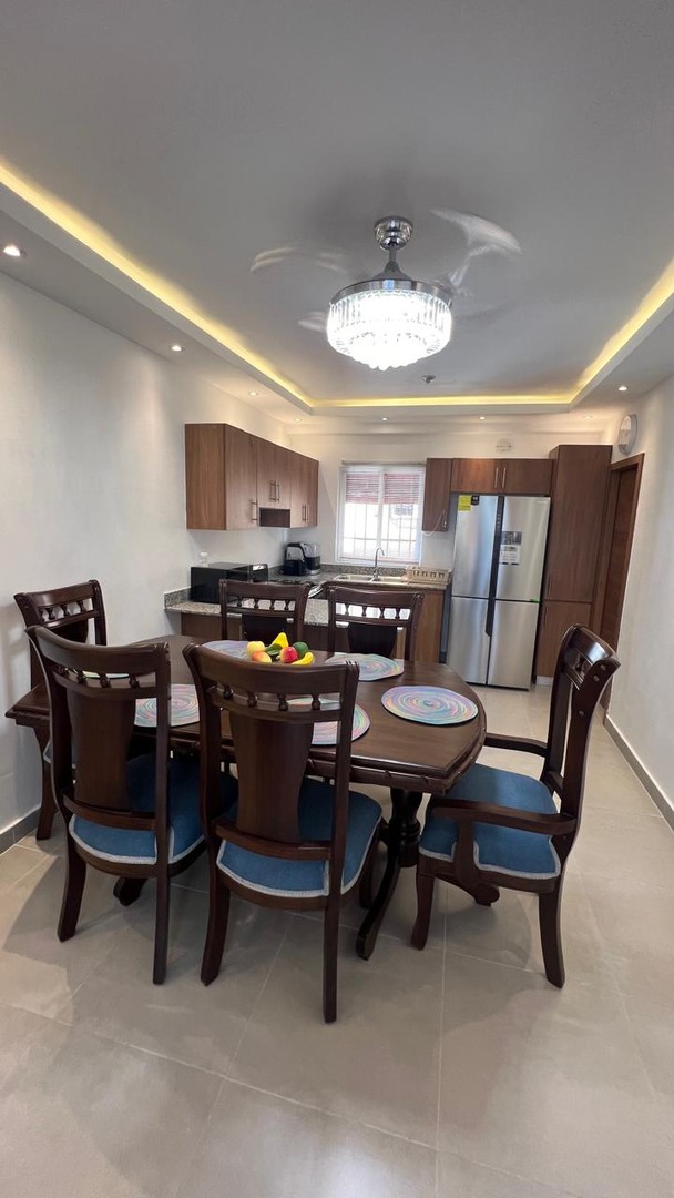 apartamentos - Se alquila Hermoso apartamento nuevo amueblado, en Brisas de las colinas 4 1